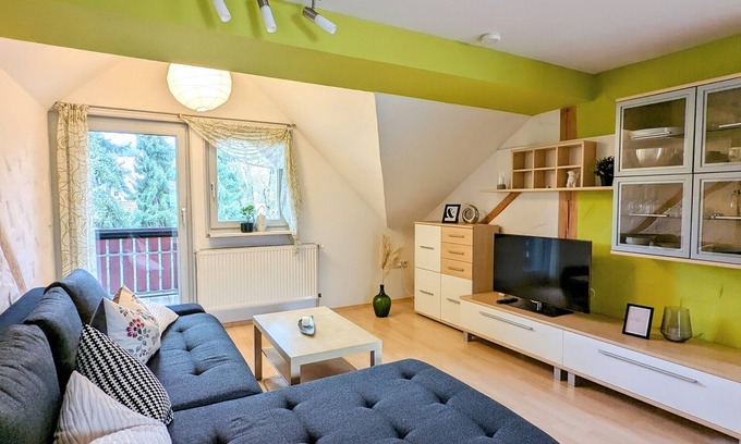 Absberg Apartment | Cozy attic apartment (60 sqm) for 2 persons with fully equipped kitchen