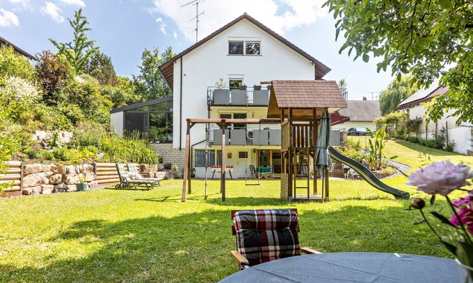 Hilzingen Apartment | Cozy Attic Apartment “Haus am Mühlenbach” in Beautiful Area with Wi-Fi, Patio & Garden; Parking Available