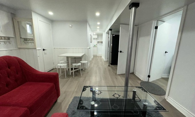 Islington - City Centre West Apartment | Cozy Basement Retreat -nFree Parking in Etobicoke