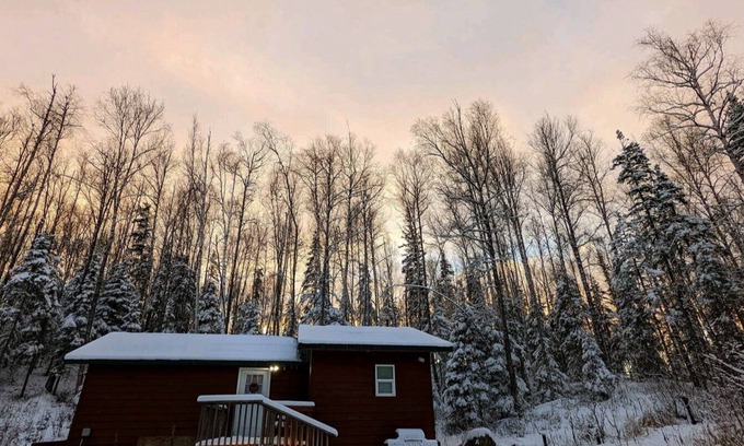 Big Lake Cabin | Cozy Cabin in Big Lake, with private Hot tub