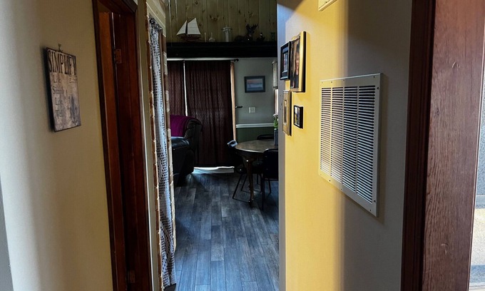 Ingalls Cabin | Cozy Cabin in the woods! Private but close to activities.