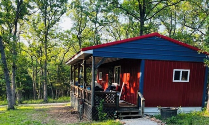 Hermitage Cabin | Cozy Cabin nestled on 10 acres just minutes from the lake and the speedway