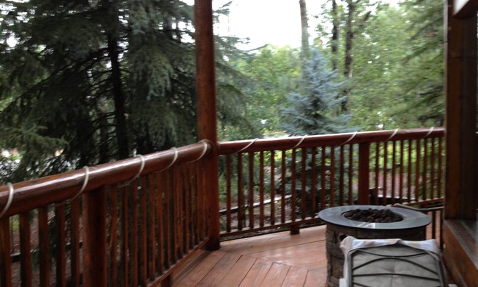 Pinetop Cabin | COZY CABIN PLCC TALL PINES PRIVACY GOLF HIKE BIKE ENJOY FRESH COOL MOUNTAIN AIR!
