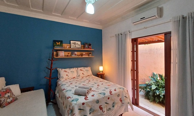Pontal Apartment | Cozy Caiçara Suite with AC, TV & Wi-Fi 300m from the Historic Center of Paraty