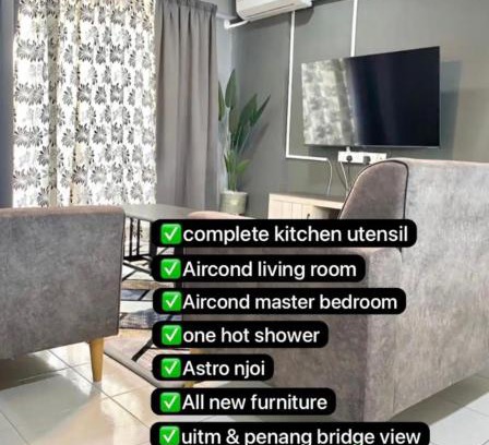 Central Seberang Perai Apartment | Cozy Casa Prima Apartment