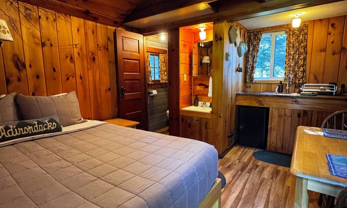 Lake Placid House | Cozy Cascade Adirondack Cabin