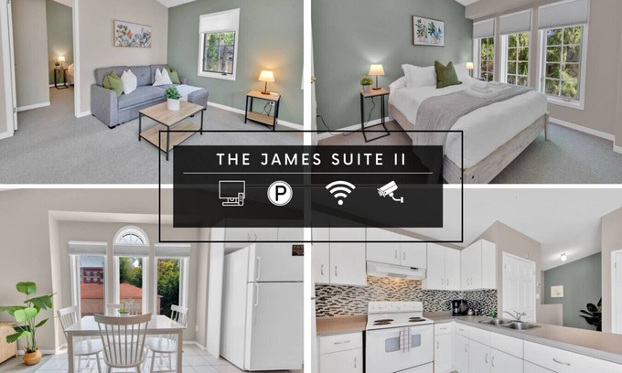 Burlington Apartment | Cozy & Comfortable, Downtown, Parking | TJS2