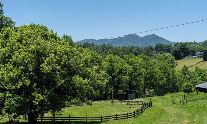 Leicester Cottage | Cozy Country Loft Cottage in the NC Mountains. No added fees.