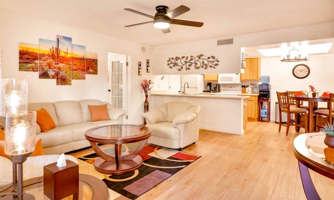 East Mesa Resort | Cozy Courtyard - Unit 110