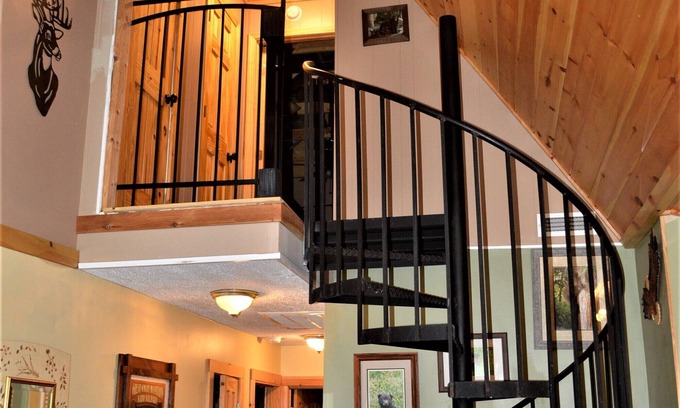 Chalet Village Ski Chalet | Cozy Creekside A-Frame -Sarah's Deer Haven.