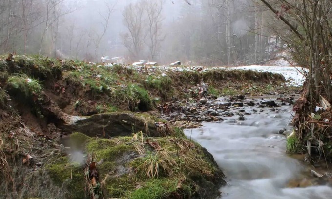 Burnsville House | Cozy Creekside Cottage with Skiing & Hiking Nearby