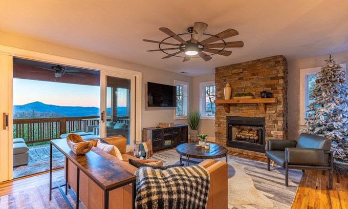 Banner Elk Condo | Cozy Cub at Echota! Year Long Mountain Views, Access to Echota amenities