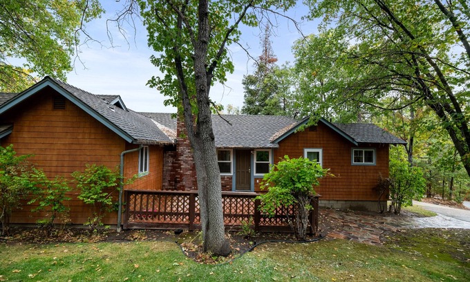 Big Bear Lake Cabin | Cozy Cub Cabin - Walk to Lake & Village, Fireplace, Deck
