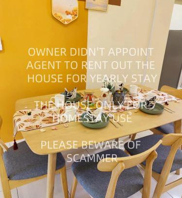 Taman Wahyu Apartment | Cozy Design Homestay Taman Wahyu SW08 Batu Caves D