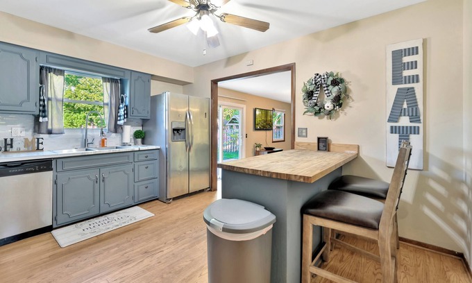 Oswego House | Cozy Downtown Home:Oldie But Goodie, Pet-Friendly