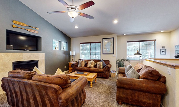 Kings Beach House | Cozy, enchanting retreat with hot tub, stunning deck, & balcony - close to beach
