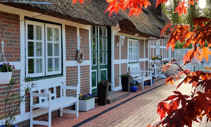 Oberndorf Other | Cozy family pension with lots of space under thatched roof directly on the dike