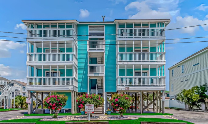 North Myrtle Beach Condo | Cozy, family friendly, 2BR/2BA in Cherry Grove steps to the beach.