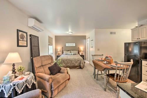 New Holland Apartment | Cozy Garden Room in Welsh Mountain Suites!