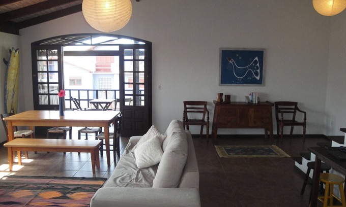 Morrinhos House | Cozy items. Large Balcony And Sea View In Morrinhos. Complimentary Wi-Fi.