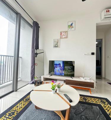 Taman P Ramlee Apartment | Cozy kenwingston platz kl 2-5pax 2BR&2BR Klcc view with free parkin 4305