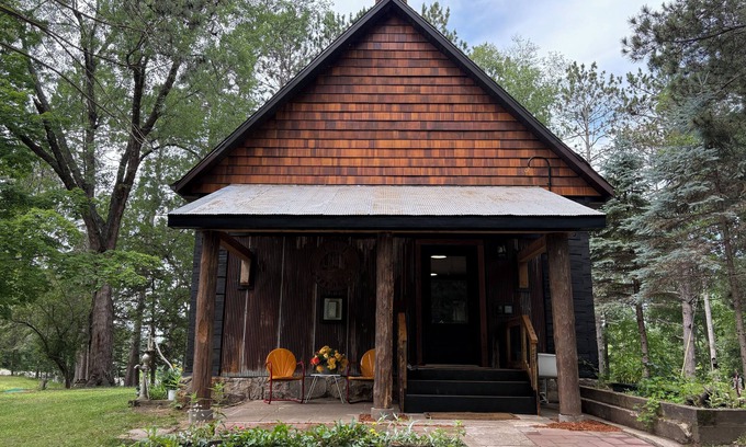 Aitkin House | Cozy Lake Cabin in Restored 1894 Schoolhouse—Perfect Escape.