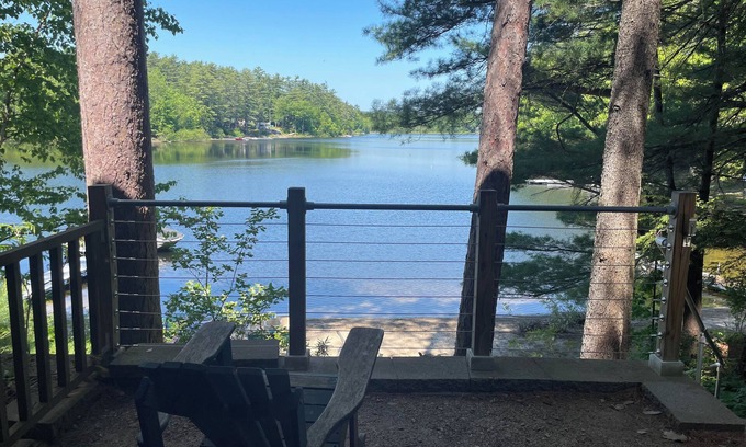 Acton Cabin | cozy lakeside cabin, sunset views year round