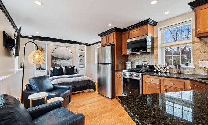 Pittsford Apartment | Cozy Loft for 2- Steps from Village of Pittsford