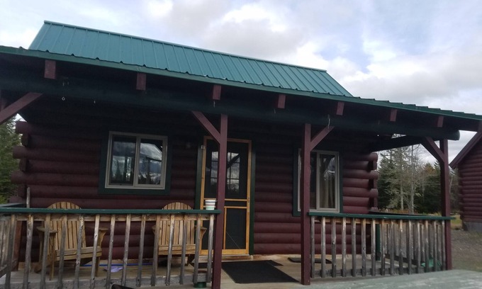 East Corinth Cabin | Cozy modern cabin located on large parcel one mile off the main road.