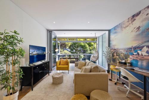 Darlinghurst Apartment | Cozy Modern Peaceful CityPad - Balcony AC Laundry