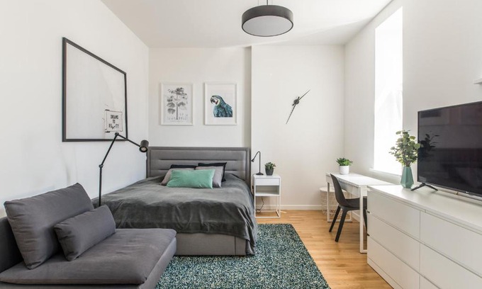 Centrs Apartment | Cozy Modern Studio - Great for Short Trips