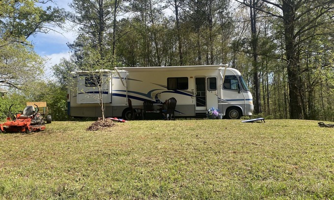 Rockdale County House | Cozy motorhome with loads of outdoor activities, farm animals and trails