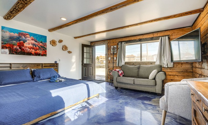 Parowan Apartment | Cozy Parowan Studio: 12 Mi to Brian Head Resort!