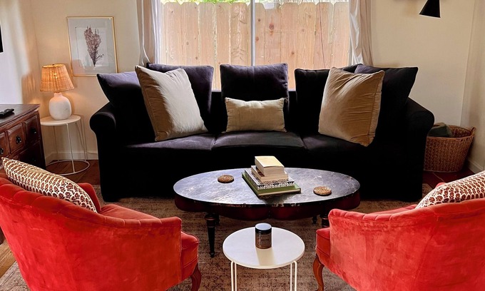 Westhaven-Moonstone Cottage | Cozy pet friendly cottage, 2 minute drive to Moonstone Beach