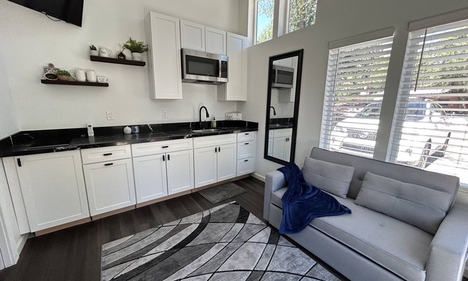 Swiss Manor Apartment | Cozy, Quaint and Sophisticated Loft Style Tiny Home!