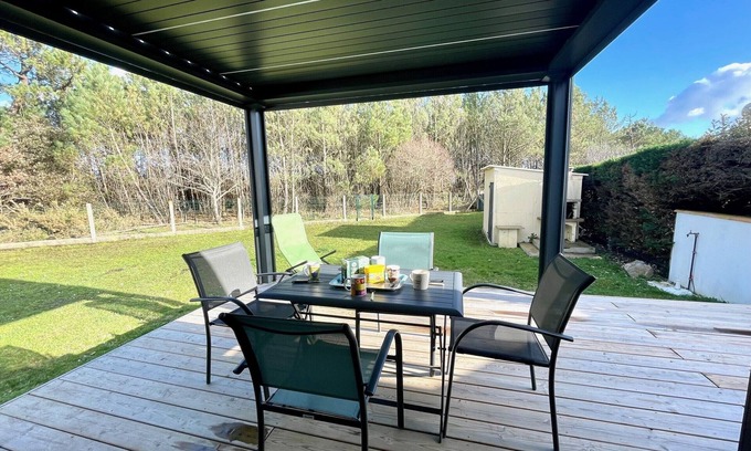 Bretignolles-sur-Mer House | Cozy Renovated Home with Large Garden, Pergola, and WiFi - Near Beach, Sleeps 5