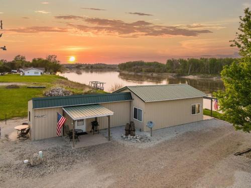 Burt County House | Cozy Riverfront Cabin in Decatur Ideal for Fishing Hunting Relaxation