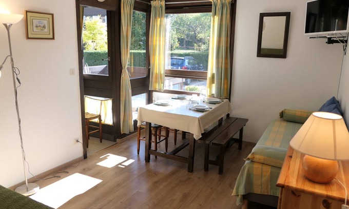 Saint-Gervais-les-Bains Apartment | Cozy Studio Near Ski Lifts, Sleeps 4, Balcony, Pet-Friendly