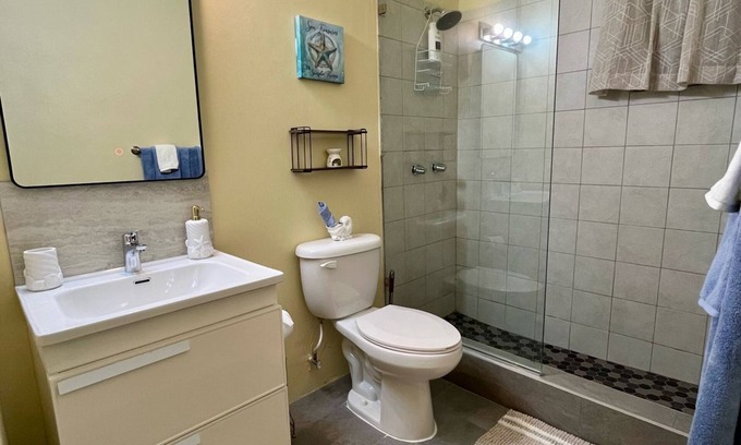 Saint John Parish Apartment | Cozy studio with WiFi, AC, kitchen in tranquil Cedar Valley Gardens