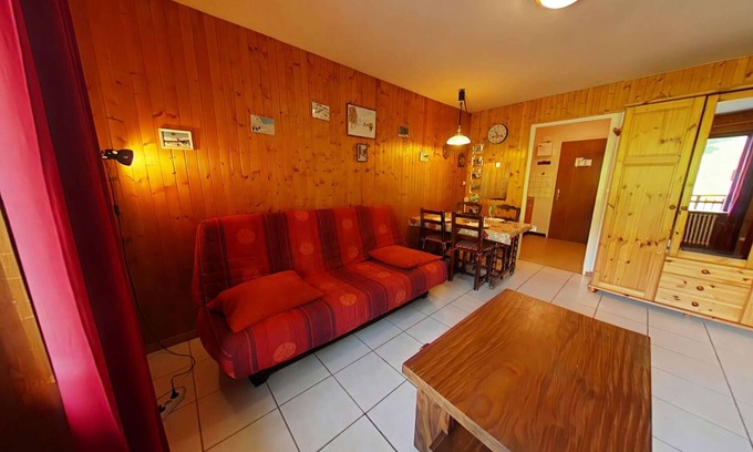 Le Grand-Bornand Apartment | Cozy studio for 4, central, near slopes