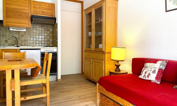 Val-d'Isere Apartment | Cozy studio for 2 in Val d'Isère, near slopes, pets allowed
