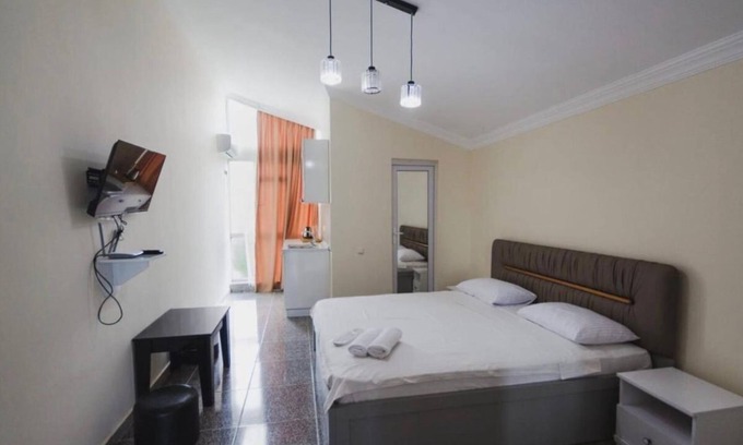 Batumi Apartment | Cozy studio in tranquil Batumi with WiFi, fitness room, AC