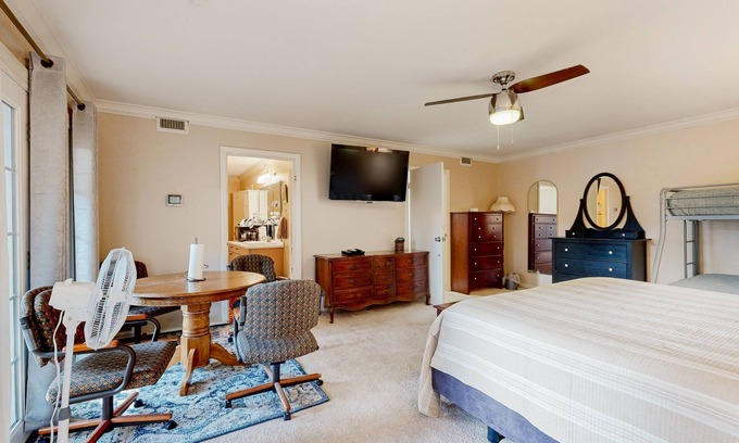 Lubbock House | Cozy suite with patio & enclosed backyard-centrally located