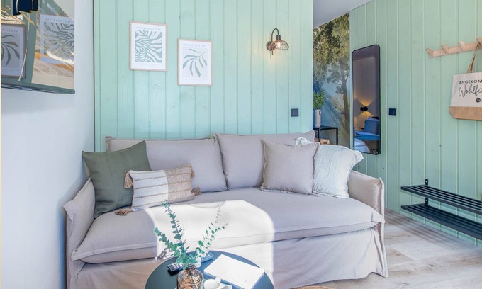 Benz Apartment | Cozy vacation bungalow with inviting terrace in idyllic Benz