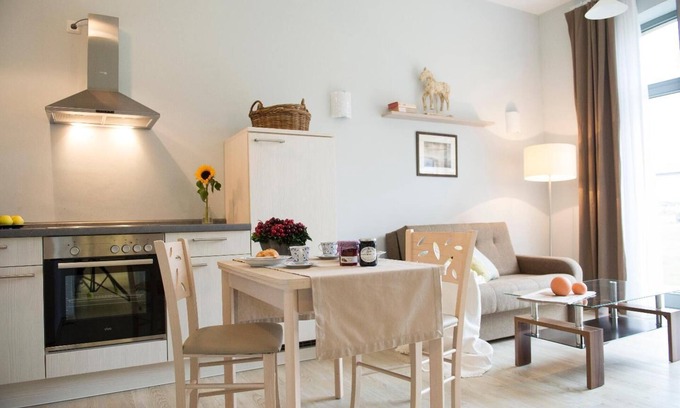 Stolpe Apartment | Cozy vacation apartment Die Remise Herold on Usedom with terrace - Die Remise