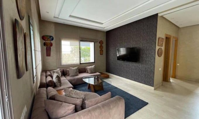 Bouskoura Villa | Cozy Villa with private pool and indoor fireplace next to the forest