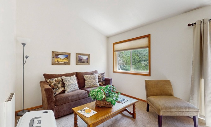 Carbondale Cabin | Cozy, waterfront, mountainview cabin w/prime location & shared hot springs