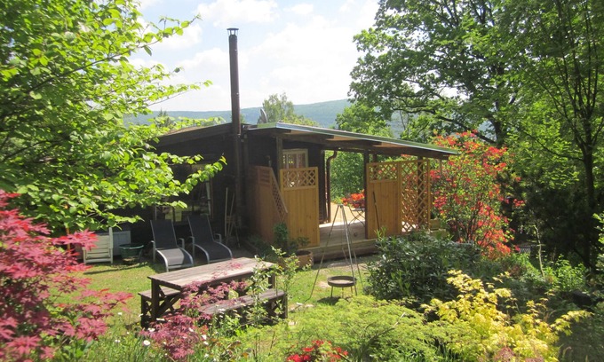 Veckerhagen Cabin | Cozy wooden log cabin in the Reinhardswald Nature Park - Weserbergland near Kassel