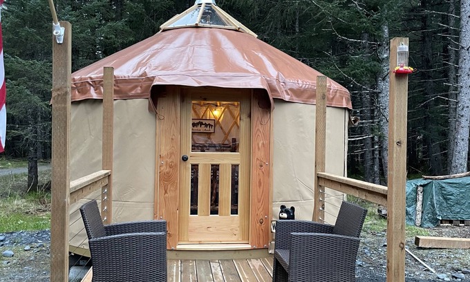 Seward Apartment | Cozy yurt just a short distance to Seward boat harbor and downtown.