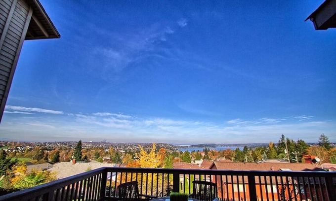 Rainier Valley House | Craftsman With Breathtaking View of Downtown Seattle and Lake Washington